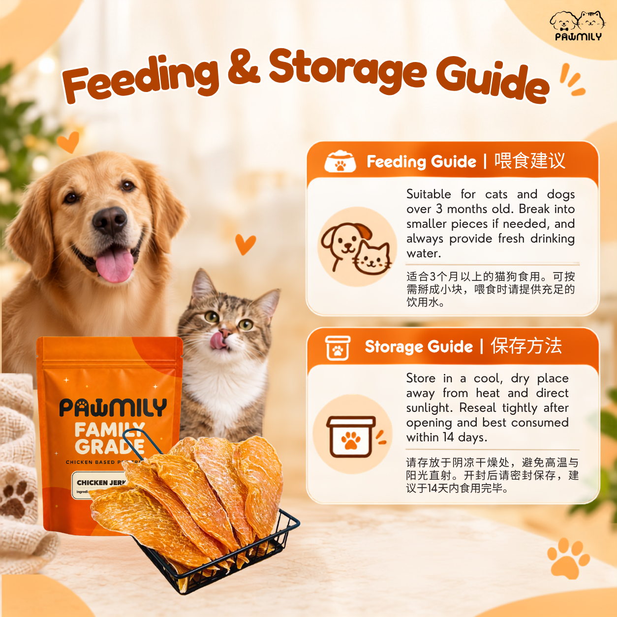 PAWMILY Chicken Jerky